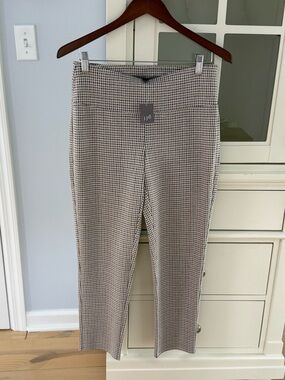 J. Jill Houndstooth Ankle Pull-On Pants